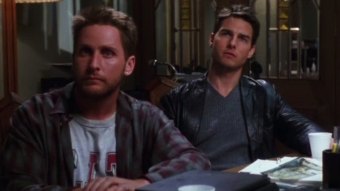Jack (Emilio Estevez) e Ethan (Tom Cruise) em Missão: Impossível (Reprodução)