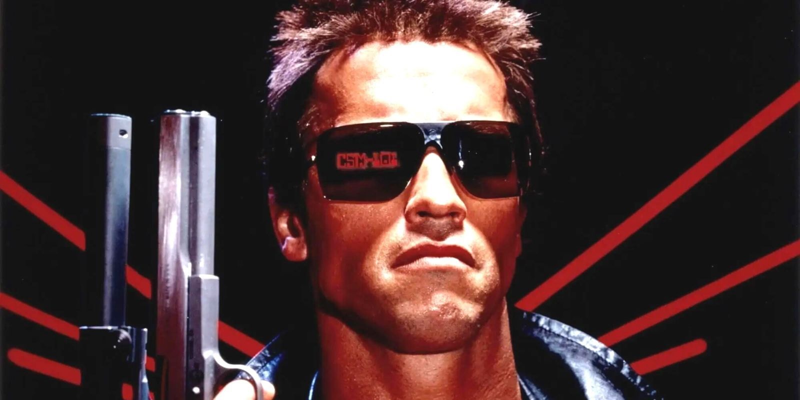 Arnold Schwarzenegger em O Exterminador do Futuro (Reprodução)