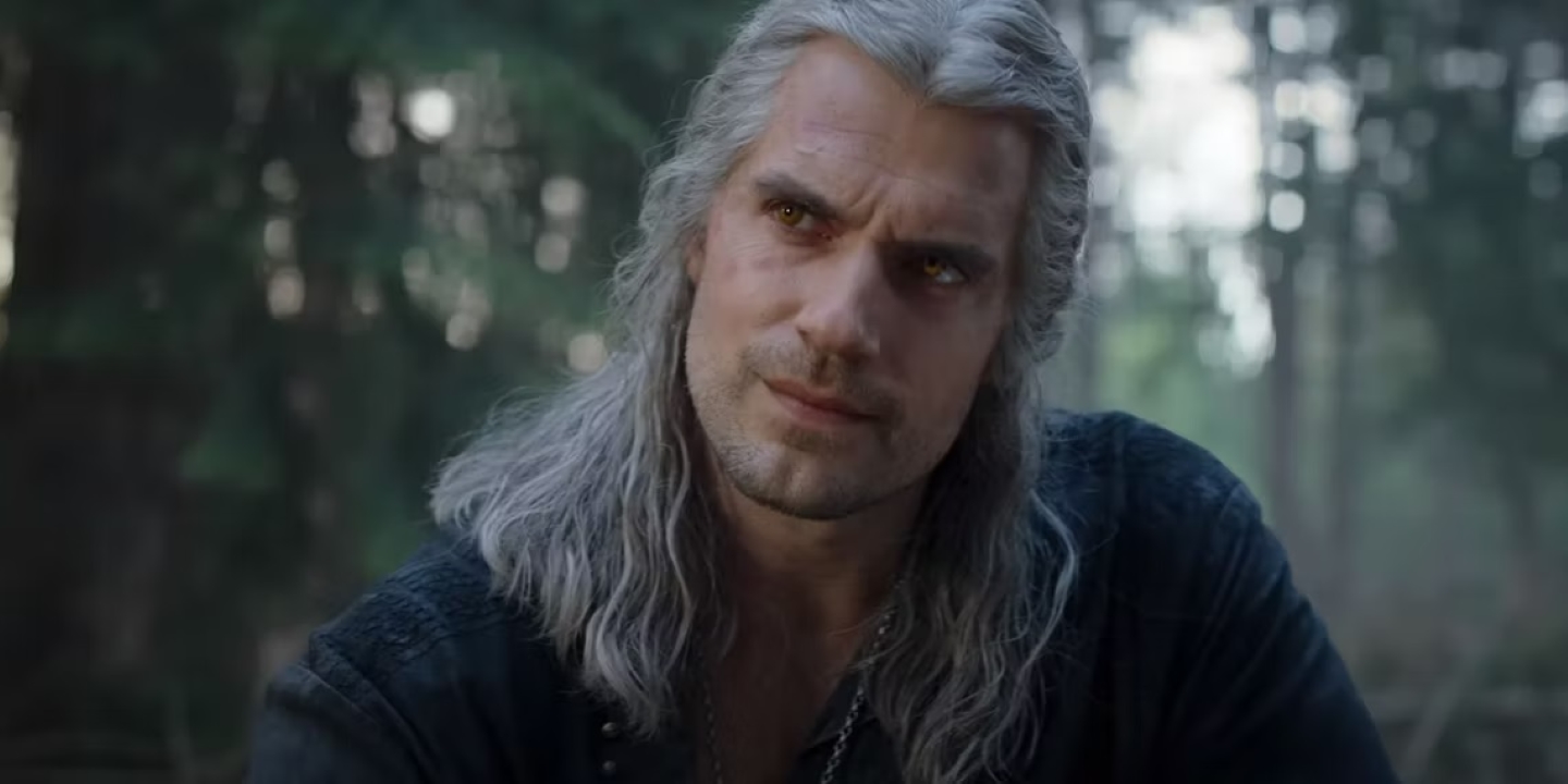 Geralt (Henry Cavill) em The Witcher (Reprodução / Netflix)