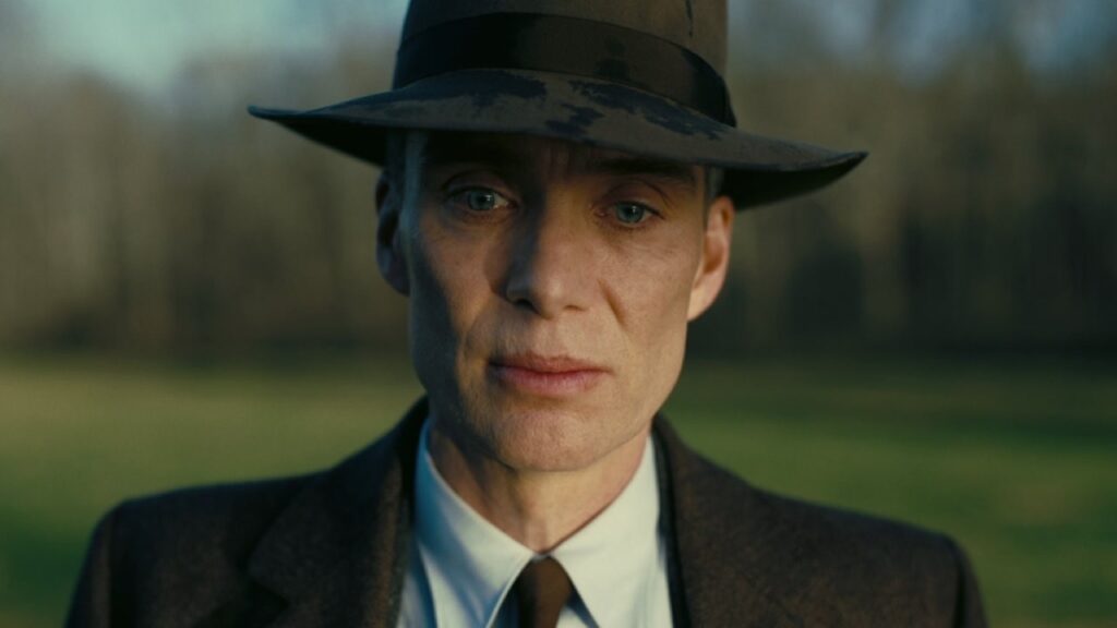 Cillian Murphy em Oppenheimer (Reprodução / Universal Pictures)