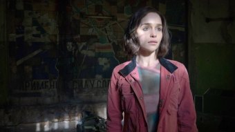 Gi'ah (Emilia Clarke) em Invasão Secreta (Reprodução / Disney+)
