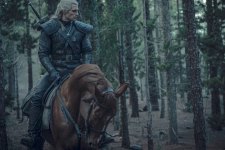 Geralt (Henry Cavill) em The Witcher (Reprodução / Netflix)