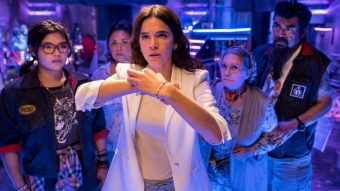 Bruna Marquezine em cena de Besouro Azul (Divulgação / Warner Bros.)