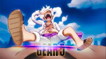Luffy usa o Gear 5 em One Piece (Reprodução / Crunchyroll)