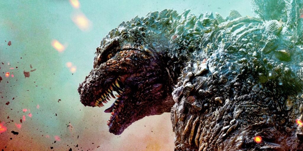 Godzilla Minus One recebeu ótimas críticas dos criadores de Monarch Godzilla em Godzilla Minus One (Divulgação / Toho)