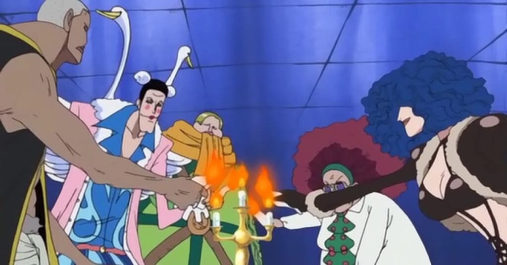 Membros da Baroque Works em One Piece (Reprodução)