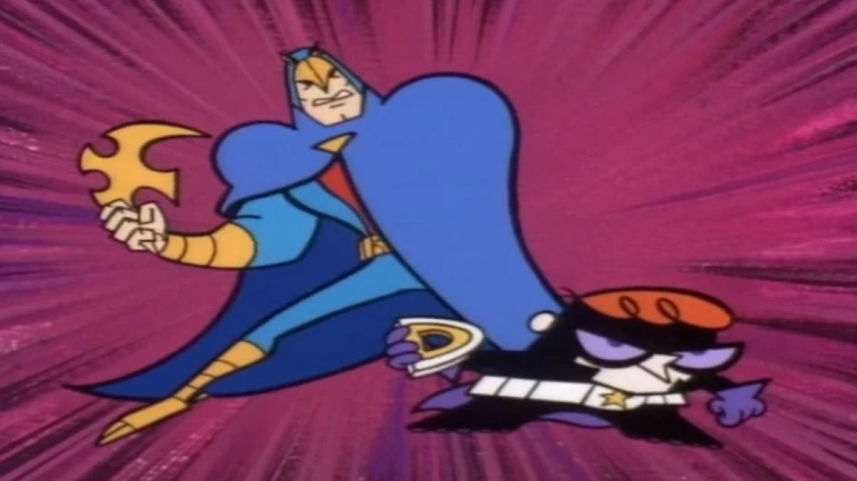 Falcão Azul e Dexter (Reprodução / Cartoon Netowork)