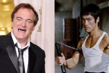 Quentin Tarantino / Bruce Lee (Reprodução)