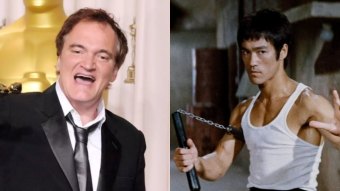 Quentin Tarantino / Bruce Lee (Reprodução)