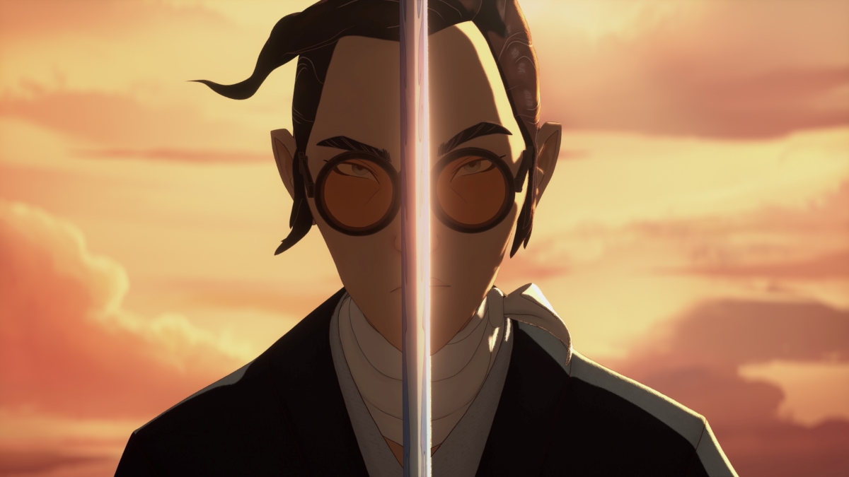 Mizu em Samurai de Olhos Azuis (Divulgação / Netflix)