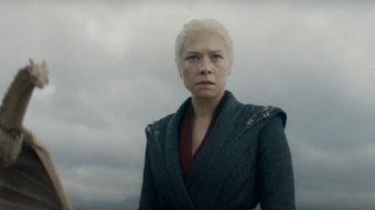 Rhaenyra (Emma D'Arcy) em cena da segunda temporada de A Casa do Dragão (Reprodução / HBO Max)