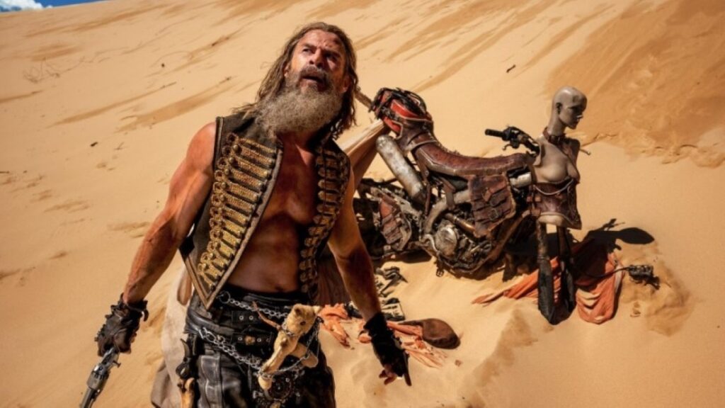 Furiosa: Diretor explica escalação de Anya Taylor-Joy e Chris Hemsworth Chris Hemsworth em Furiosa: Uma Saga Mad Max (Reprodução)