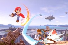 Mario e Link em Super Smash Bros. (Reprodução / Nintendo)