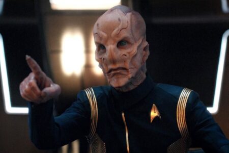 Doug Jones como Saru em Star Trek: Discovery (Reprodução)