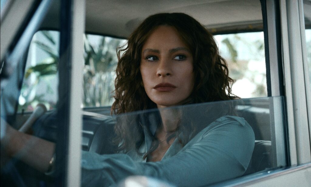 Sofia Vergara com Griselda Blanco em Griselda (Divulgação / Netflix)