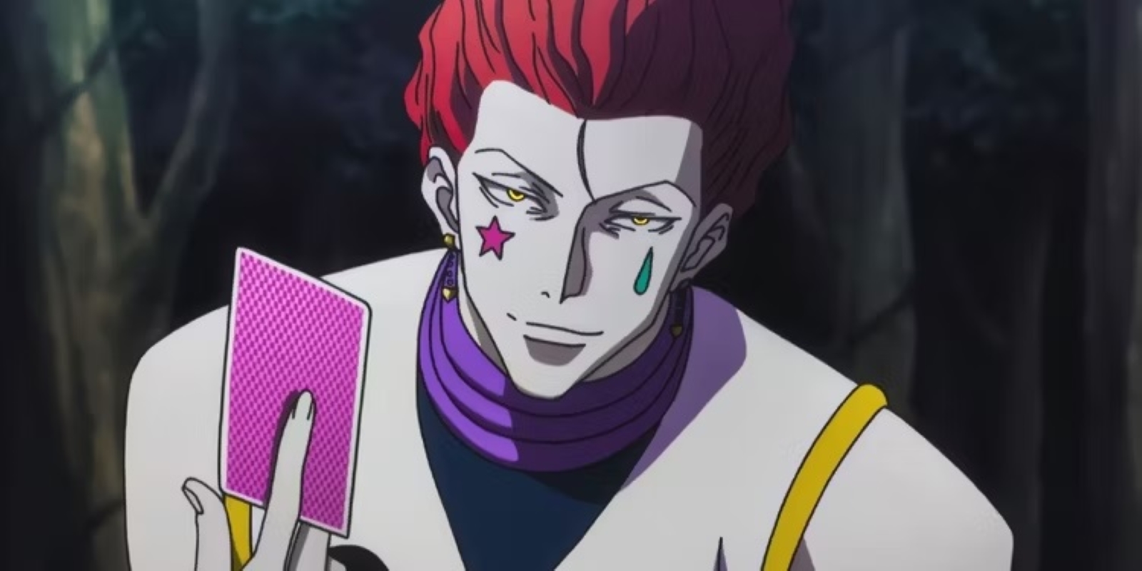 Hisoka em Hunter x Hunter (Reprodução)