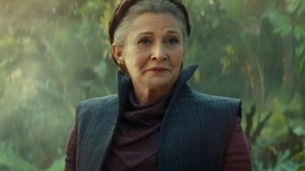 Carrie Fisher como Leia na franquia Star Wars (Reprodução / Lucasfilm)