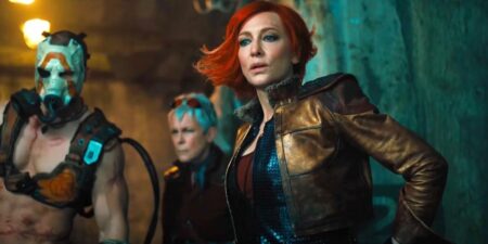 Cate Blanchett como Lilith em Borderlands: O Destino do Universo Está em Jogo (Reprodução / Paris Filmes)