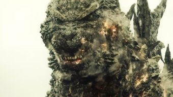 Cena de Godzilla Minus One (Reprodução)