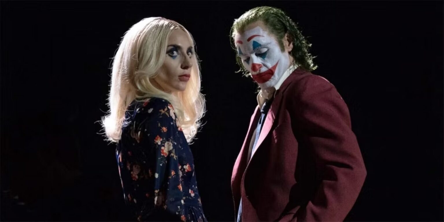 Diretor divulga novas imagens de Coringa 2 com Lady Gaga e Joaquin Phoenix Lady Gaga como Harley Quinn e Joaquin Phoenix como Coringa em foto de Coringa 2 (Reprodução / Instagram)