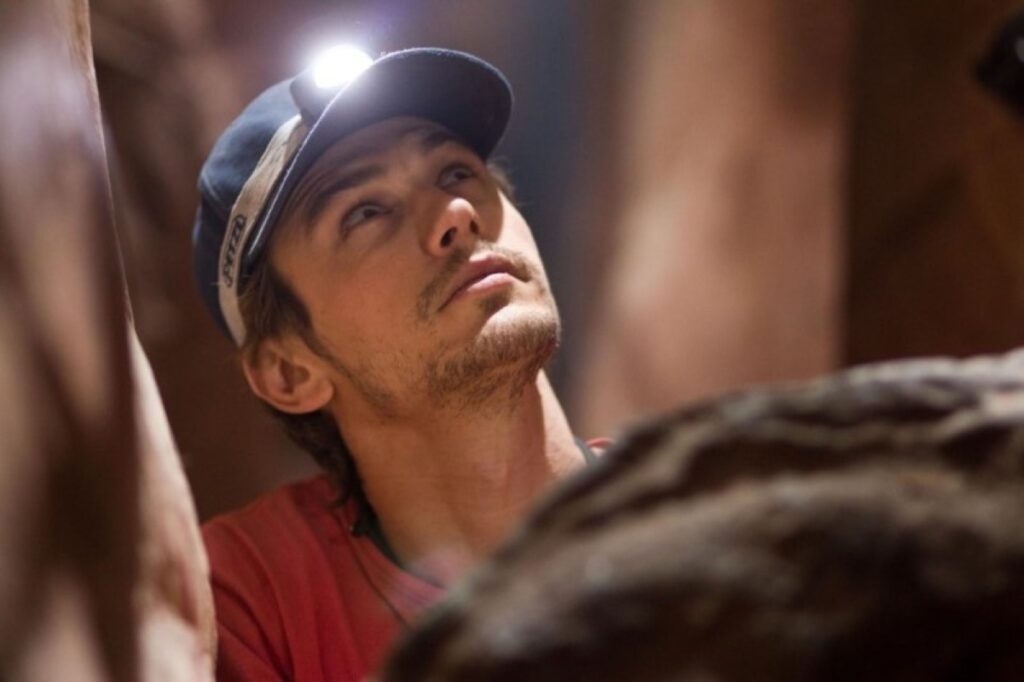 Assunto no BBB 24, especialista em sobrevivência analisa filme 127 Horas James Franco como Aron Ralston no filme 127 Horas (Reprodução)
