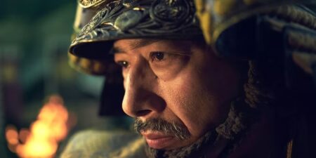 A história real da série Shogun Hiroyuki Sanada como Yoshii Toranaga em Shogun (Reprodução / FX)