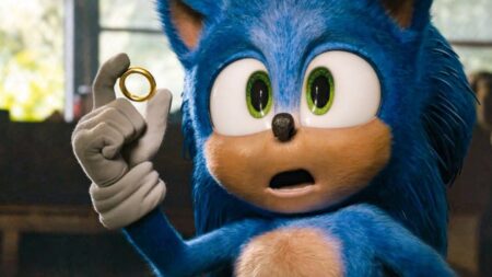 Sonic em Sonic - O Filme (Reprodução)