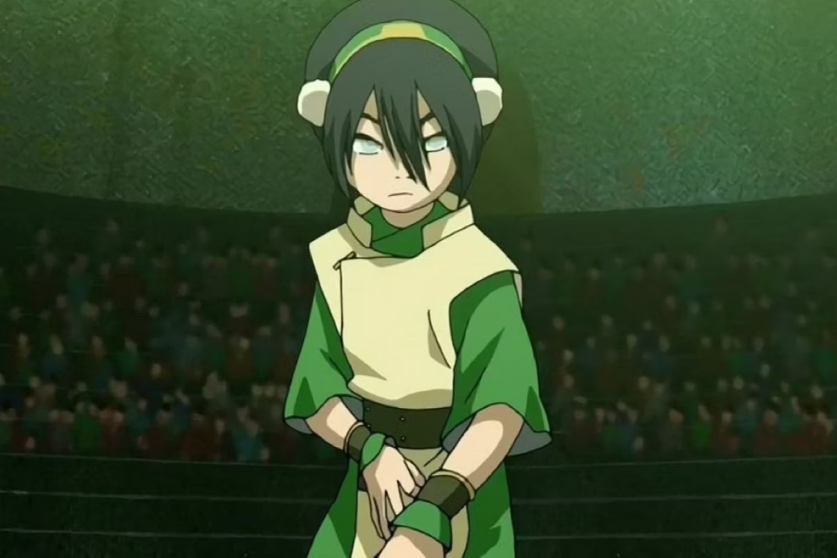 Quais artes marciais são usadas em Avatar: O Último Mestre do Ar? 4 Toph em Avatar: A Lenda de Aang (Reprodução / Nickelodeon)