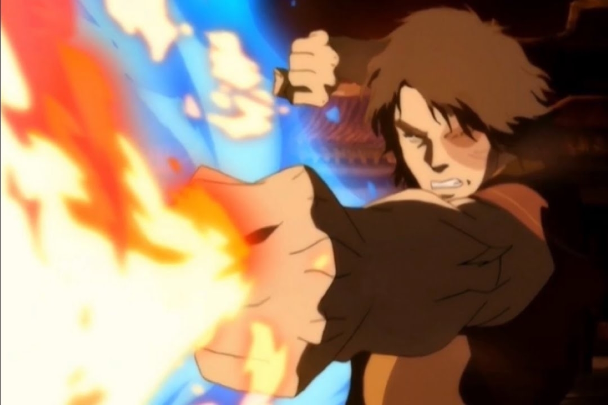 Quais artes marciais são usadas em Avatar: O Último Mestre do Ar? 2 Zuko em Avatar: A Lenda de Aang (Reprodução / Nickelodeon)