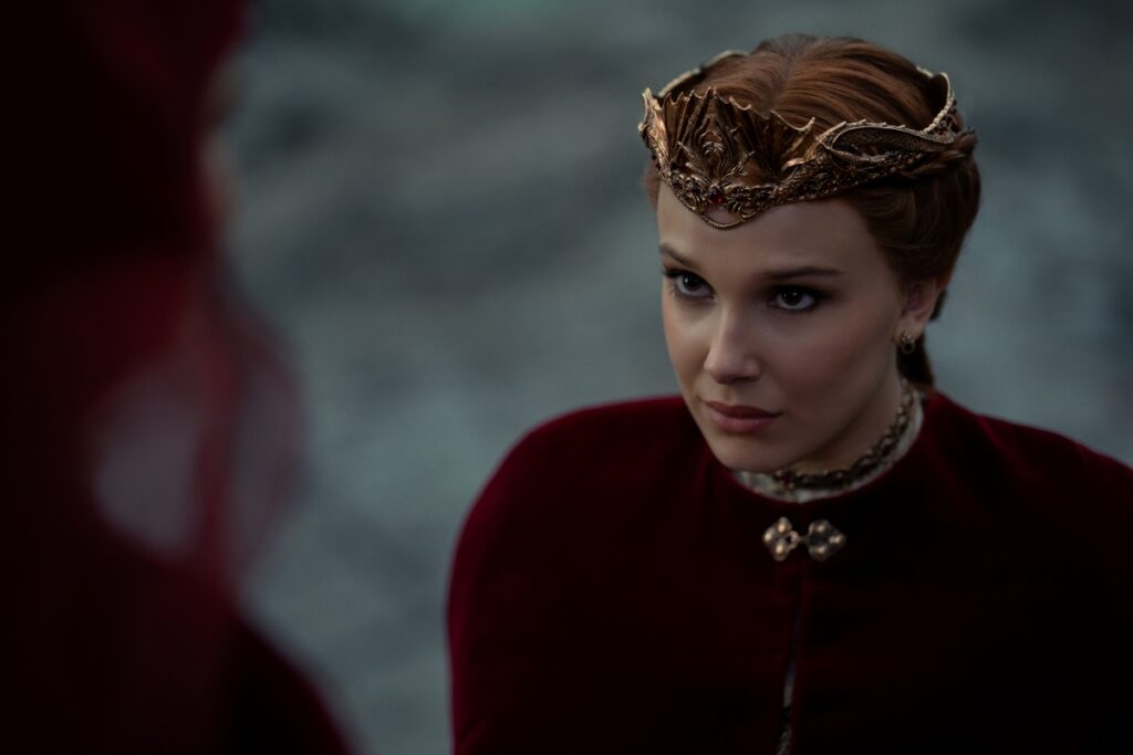 Vale a pena assistir? O que estão comentando sobre Donzela, com Millie Bobby Brown Millie Bobby Brown como princesa Elodie em Donzela (Divulgação / Netflix)