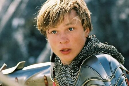 William Moseley como Peter Pevensie em As Crônicas de Nárnia (Reprodução)