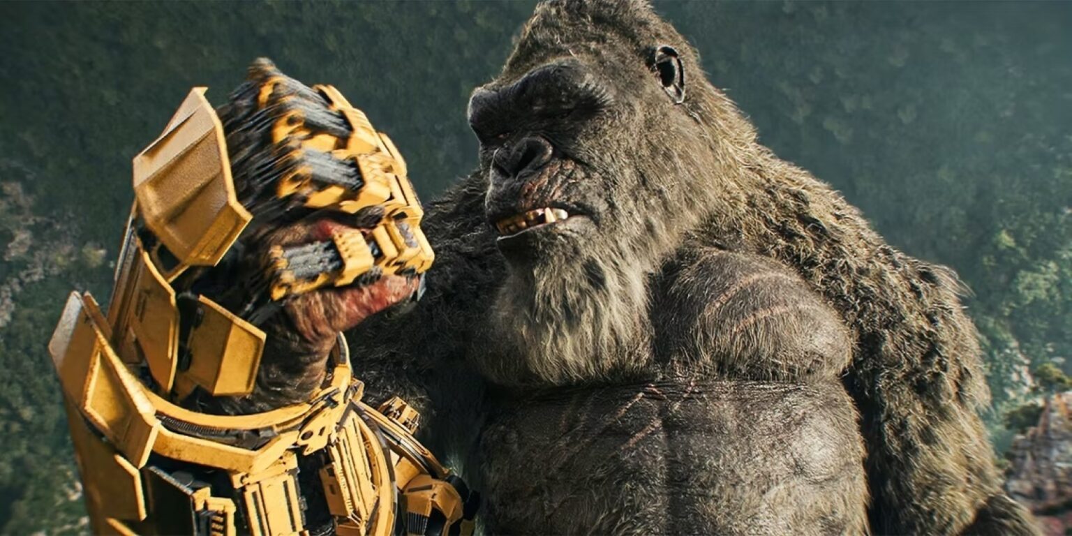 Kong em Godzilla e Kong: O Novo Império (Reprodução / Warner Bros.)