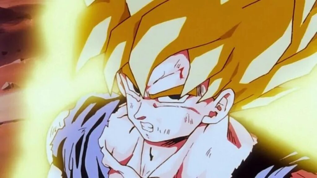 Dragon Ball Z: Em qual capítulo Goku se transforma em Super Saiyajin pela 1ª vez? Goku em Dragon Ball Z (Reprodução)