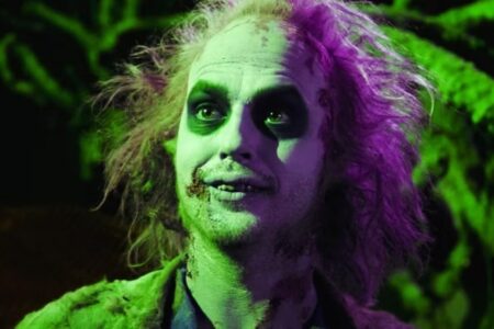 Michael Keaton em Beetlejuice (Reprodução)