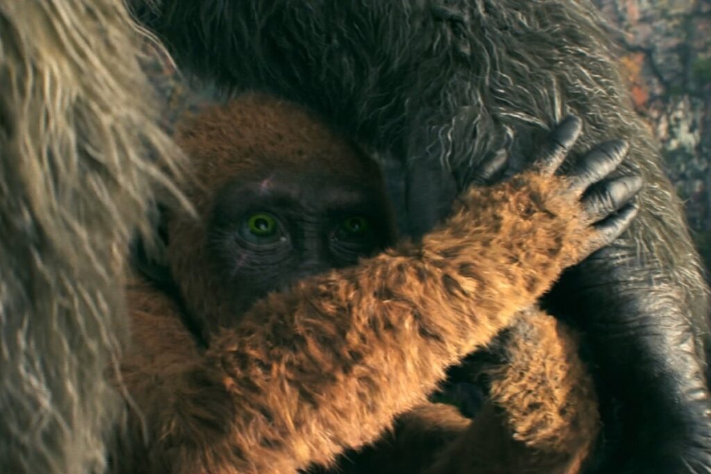 Suko em Godzilla e Kong: O Novo Império (Reprodução / Warner Bros.)