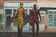 Hugh Jackman e Ryan Reynolds em Deadpool & Wolverine (Reprodução / Marvel)
