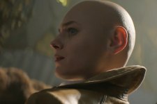 Emma Corrin como Cassandra Nova no trailer de Deadpool & Wolverine (Reprodução / Marvel)