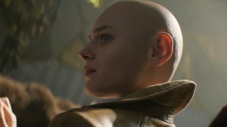 Emma Corrin como Cassandra Nova no trailer de Deadpool & Wolverine (Reprodução / Marvel)