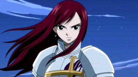Erza em Fairy Tail (Reprodução)