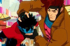 Noturno e Gambit em X-Men '97 (Reprodução)