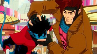 Noturno e Gambit em X-Men '97 (Reprodução)