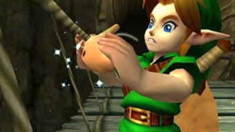 Link em The Legend of Zelda: Ocarina of Time (Reprodução / Nintendo)