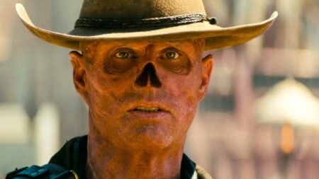 Walton Goggins como Necrótico em Fallout (Reprodução/ Prime Video)
