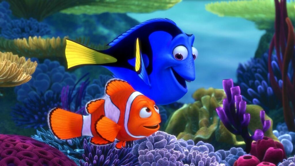 Procurando Nemo quase foi rejeitado pela Pixar: “primeiro filme ruim” Marlin e Dory em Procurando Nemo (Reprodução / Pixar)