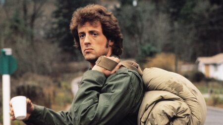 Sylvester Stallone em Rambo: Programado para Matar (Reprodução)