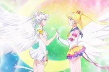 Sailor Cosmos e Sailor Moon (Reprodução)
