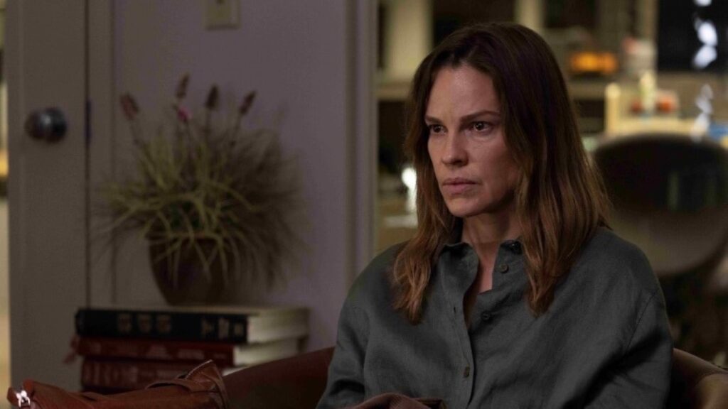 Hilary Swank como Marissa em Por Trás da Verdade (Reprodução)