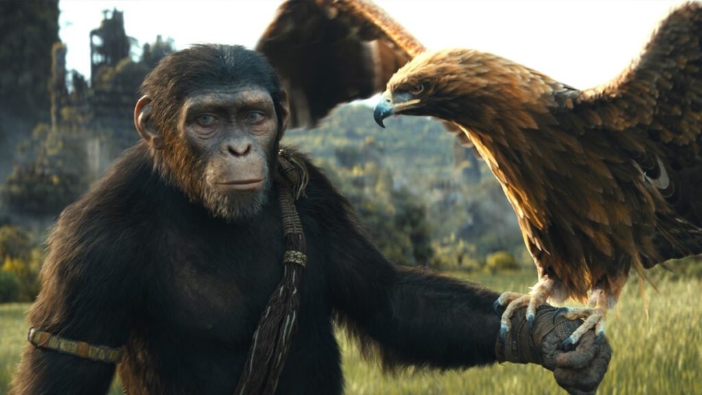 Planeta dos Macacos: Atores tiveram problemas em voltar a ser humanos Cena de Planeta dos Macacos: O Reinado (Reprodução)