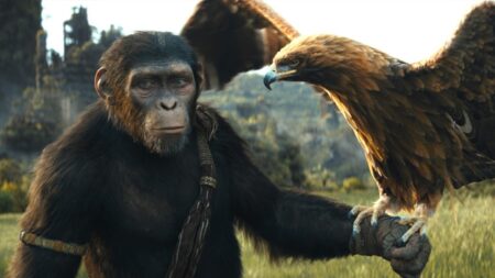 Cena de Planeta dos Macacos: O Reinado (Reprodução)