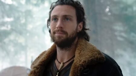 Aaron Taylor-Johnson como Kraven em Kraven, O Caçador (Reprodução / Sony)